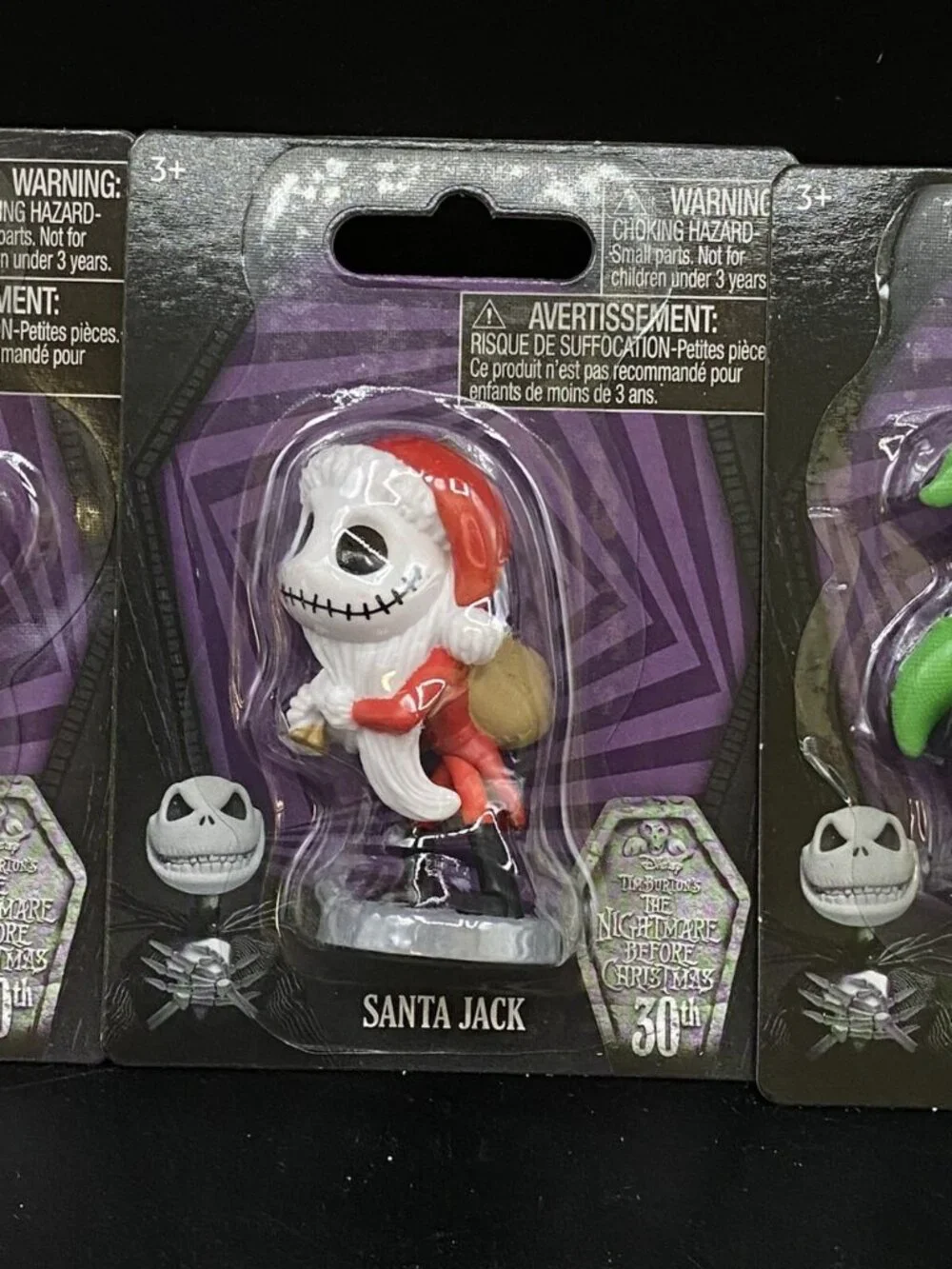Nightmare Before Christmas Zero Sally Oogie Jack Skellington Mini Figure LOT 5